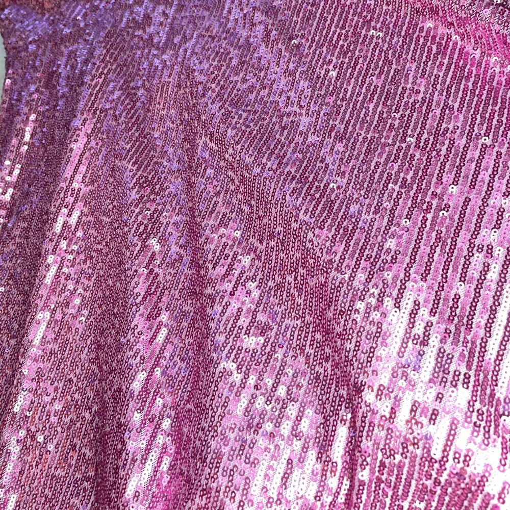 For Love And Lemons Candice Pink Sequin Mini Dress - Picture 5 of 10